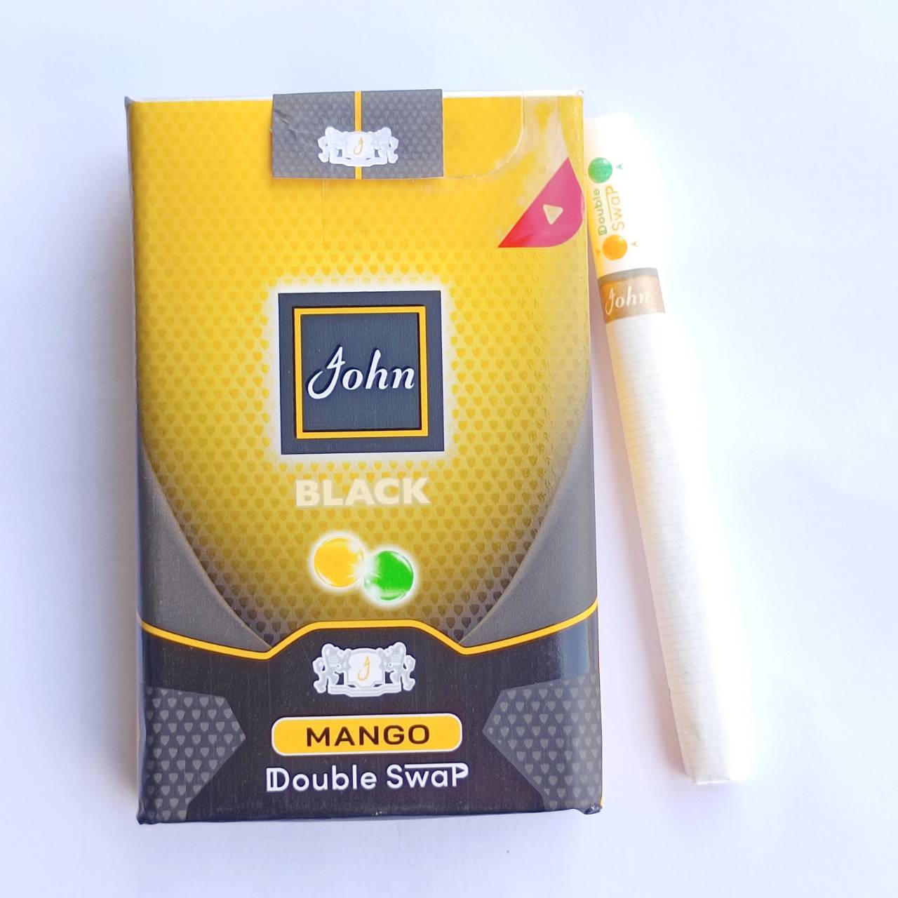 บุหรี่นอก จอห์น มะม่วง (2เม็ดบีบ)